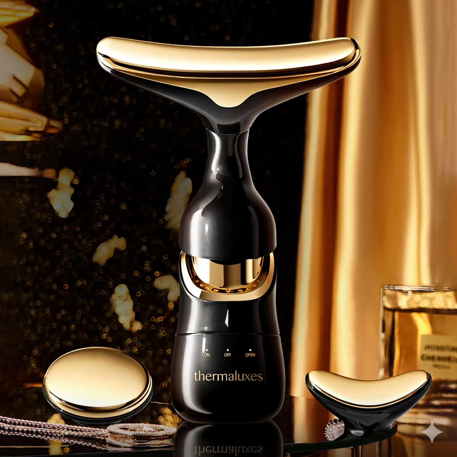 ThermaLuxes™ 3-in-1 Face & Neck Lifting Massager