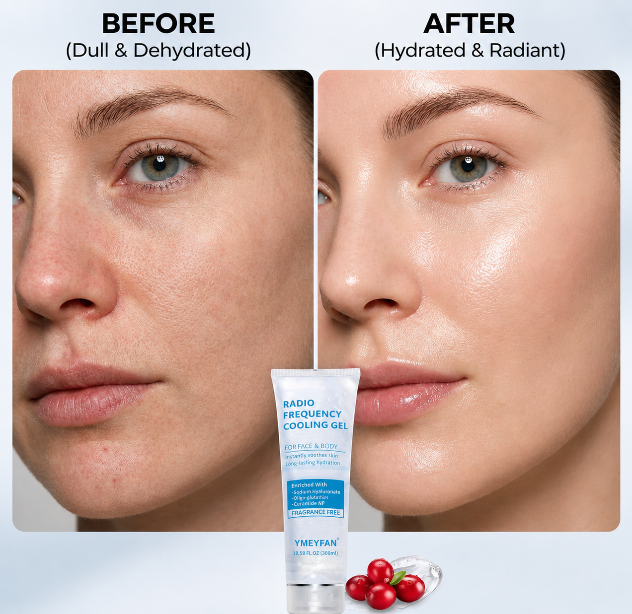 RF Conductive Gel for Microcurrent Beauty Device – Premium Hyaluronic Acid Moisturizing Base